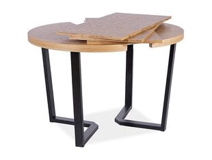 Pöytä Signal Meble Parker, ruskea hinta ja tiedot | Ruokapöydät | hobbyhall.fi