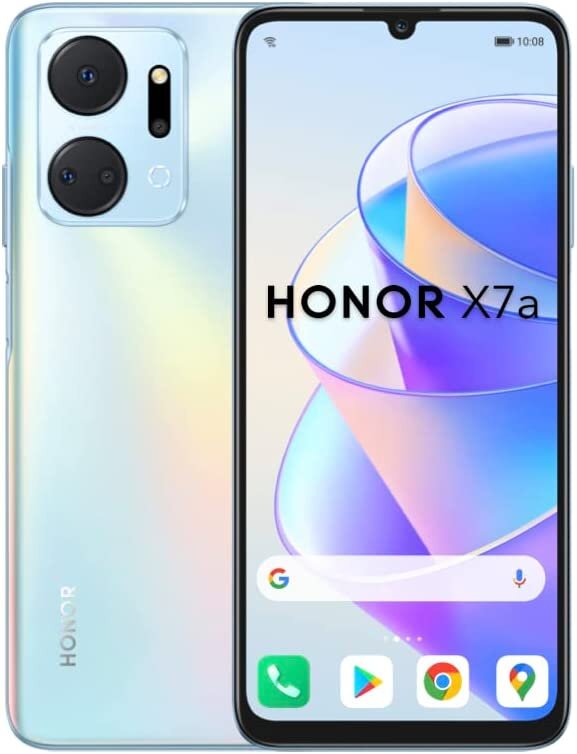 Honor X7A 4/128GB Titanium Silver 5109AMMB hinta ja tiedot | Matkapuhelimet | hobbyhall.fi