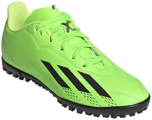 Adidas X Speedportal Jalkapallokenkä 4 Tf J Vihreä GW8509 /3,5 hinta ja tiedot | Lasten urheilukengät | hobbyhall.fi