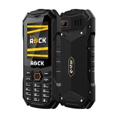 eStar Rock Rugged, kaksi SIM-korttia, 32Mt + 32Mt, musta hinta ja tiedot | eSTAR Matkapuhelimet ja tarvikkeet | hobbyhall.fi