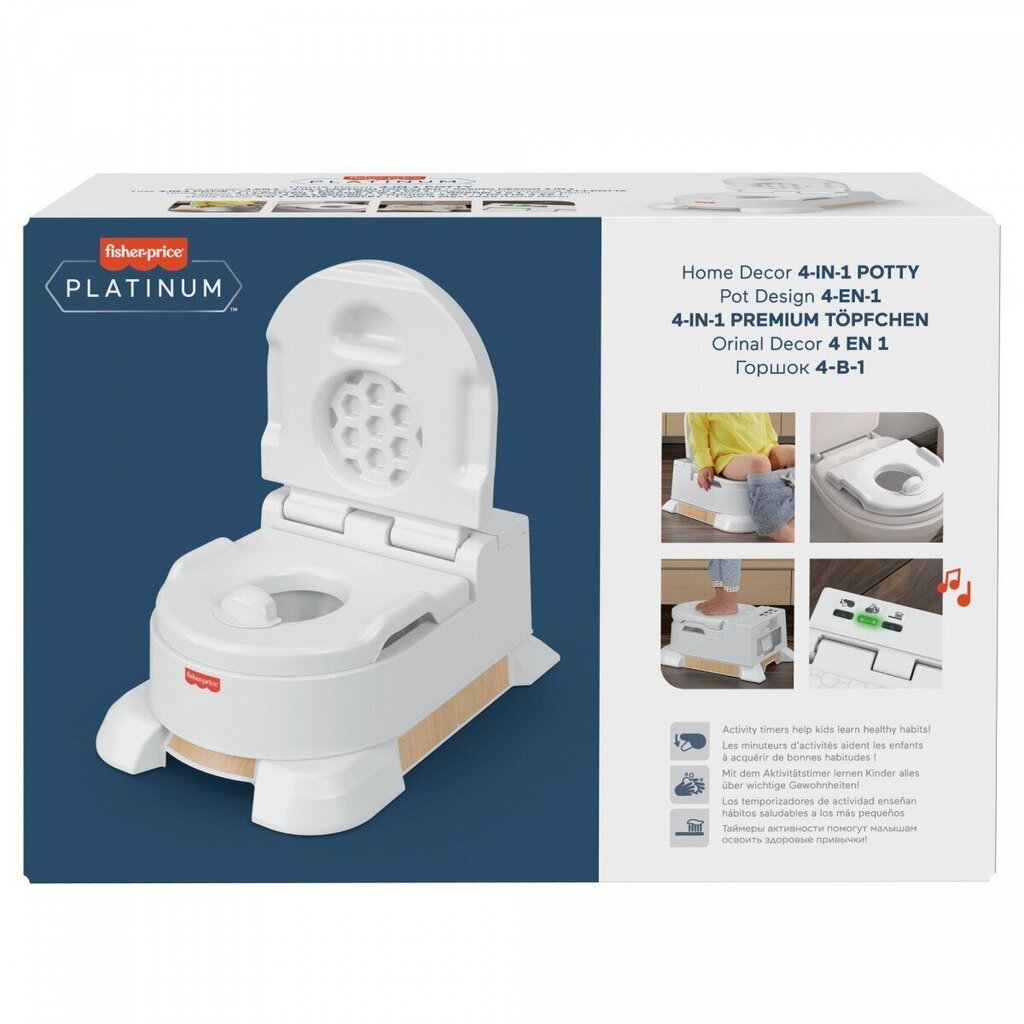 Fisher Price Potty Home Decor 4 in 1 Deluxe -potta hinta ja tiedot | Potat | hobbyhall.fi