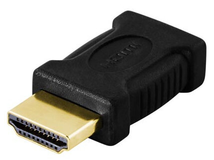 Deltaco HDMI-17, Mini HDMI, HDMI hinta ja tiedot | Adapterit | hobbyhall.fi