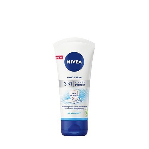 Nivea 3in1 Care & Protect -käsivoide, 75 ml hinta ja tiedot | Vartalovoiteet ja -emulsiot | hobbyhall.fi