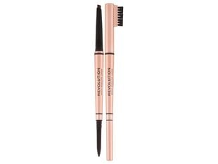 Makeup Revolution Balayage Brow Eyebrow Pencil -kulmakynä, 0,38 g, Dark Brown #594D4A hinta ja tiedot | Silmämeikit | hobbyhall.fi