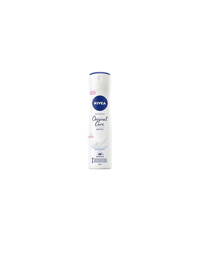 Nivea Original Care -suihkedeodorantti, 150 ml hinta ja tiedot | Deodorantit | hobbyhall.fi