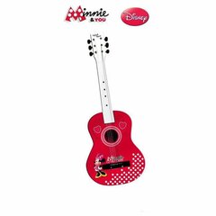 Lasten kitara Minnie Mouse, punainen, puinen hinta ja tiedot | Minnie Mouse Lapset | hobbyhall.fi