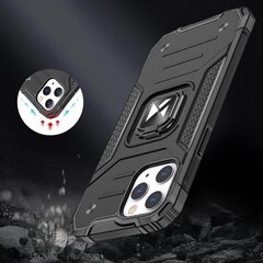 Wozinsky Ring Armor, iPhone 14 Pro, hopea hinta ja tiedot | Puhelimen kuoret ja kotelot | hobbyhall.fi