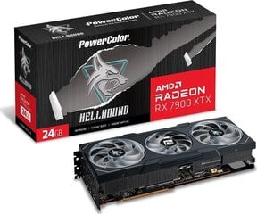 PowerColor AMD Radeon RX 7900 XTX Hellhound Overclocked hinta ja tiedot | Näytönohjaimet | hobbyhall.fi