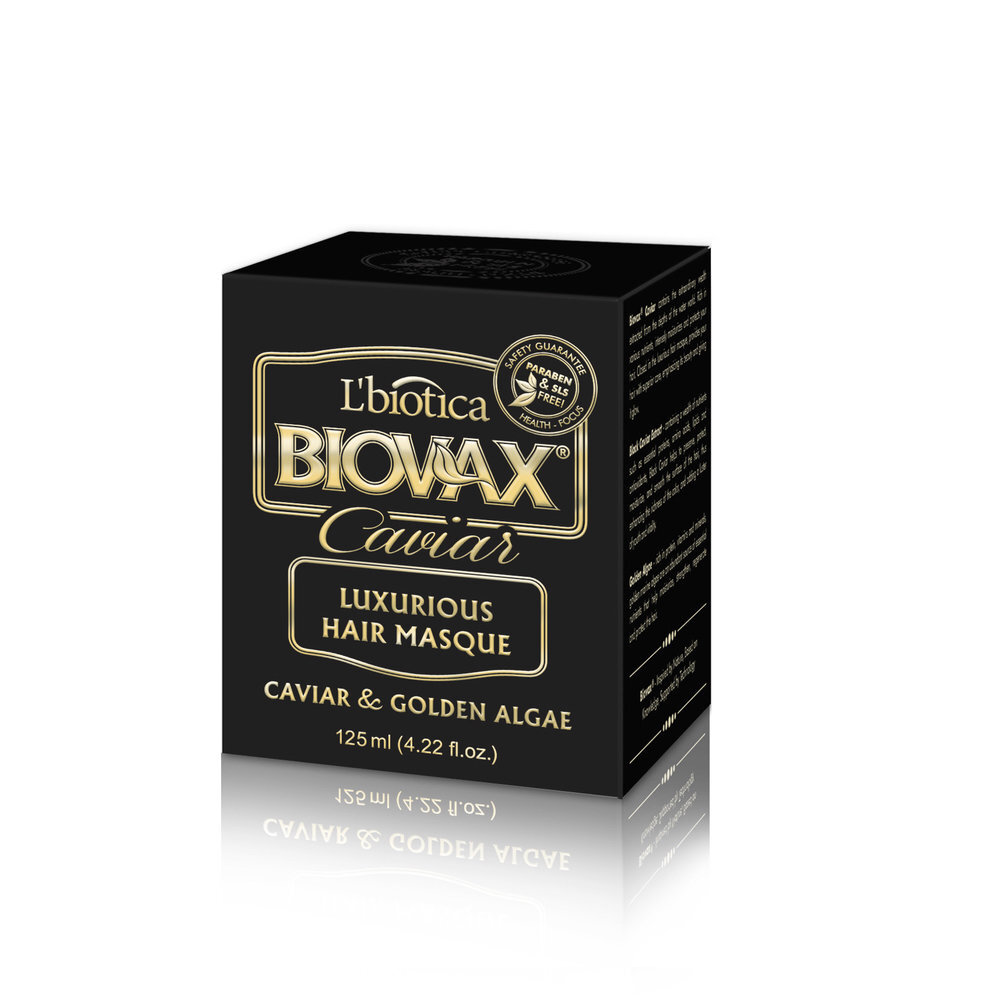 Hiusnaamio BIOVAX LUXURIOUS CAVIAR, 125 ml hinta ja tiedot | Hiusnaamiot, öljyt ja seerumit | hobbyhall.fi