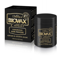 Hiusnaamio BIOVAX LUXURIOUS CAVIAR, 125 ml hinta ja tiedot | Naamiot, öljyt ja seerumit | hobbyhall.fi