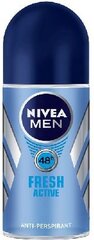 NIVEA roll-on deodorantti Tuore miehille 50 ml hinta ja tiedot | Deodorantit | hobbyhall.fi