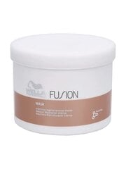 Intensiivisesti palauttava naamio Wella Fusion Mask 500 ml hinta ja tiedot | Hiusnaamiot, öljyt ja seerumit | hobbyhall.fi