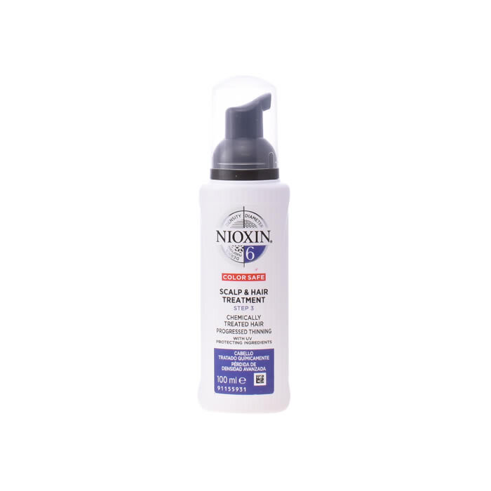 Volyymia antava hiusseerumi Nioxin System 6 Scalp & Hair Treatment 100 ml hinta ja tiedot | Naamiot, öljyt ja seerumit | hobbyhall.fi