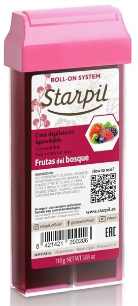 Karvanpoistovaha Starpil Roll-On Frutas Del Bosque 110 g