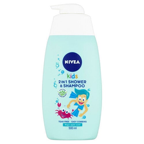 Vauvan suihkugeeli ja shampoo 2 in 1 omenan tuoksulla (2 in Shower & Shampoo) 500 ml hinta ja tiedot | Lasten ja äitiysajan kosmetiikka | hobbyhall.fi