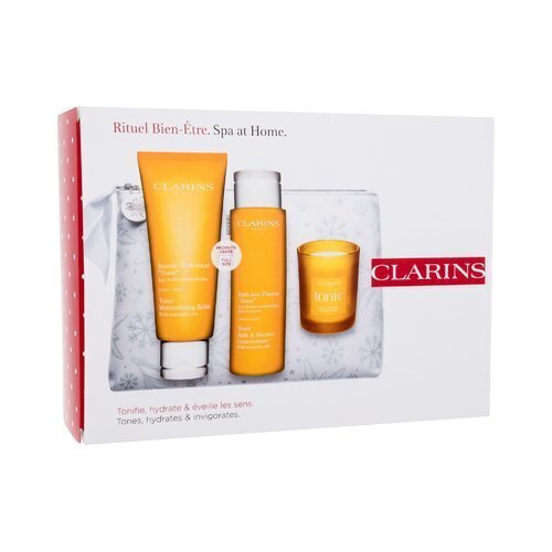 Clarins Spa At Home Set - Lahjasetti 200ml hinta ja tiedot | Suihkusaippuat ja suihkugeelit | hobbyhall.fi