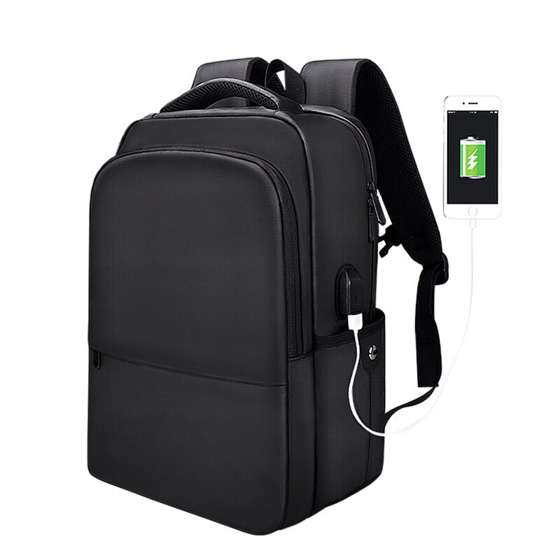 MiniMu All Black, Reppu 15,4", USB -liitäntä, musta hinta ja tiedot | Tietokonelaukut | hobbyhall.fi