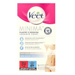 Hypoallergeeniset vahaliuskat bikinirajoihin ja kainaloihin Mini 16 kpl hinta ja tiedot | Veet Hajuvedet ja kosmetiikka | hobbyhall.fi