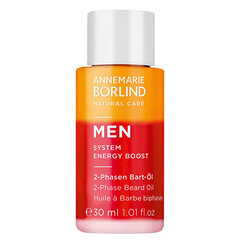 2-vaiheinen partaöljy miehille MEN System Energy Boost 30 ml hinta ja tiedot | Parranajo ja karvanpoisto | hobbyhall.fi