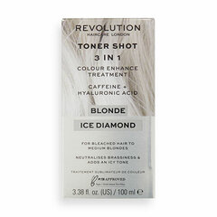 Sävyte vaaleille hiuksille Toner Shot Blonde Ice Diamond 100 ml hinta ja tiedot | Hoitoaineet | hobbyhall.fi