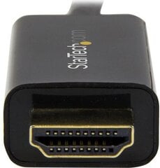 StarTech DP2HDMM3MB hinta ja tiedot | Kaapelit ja adapterit | hobbyhall.fi