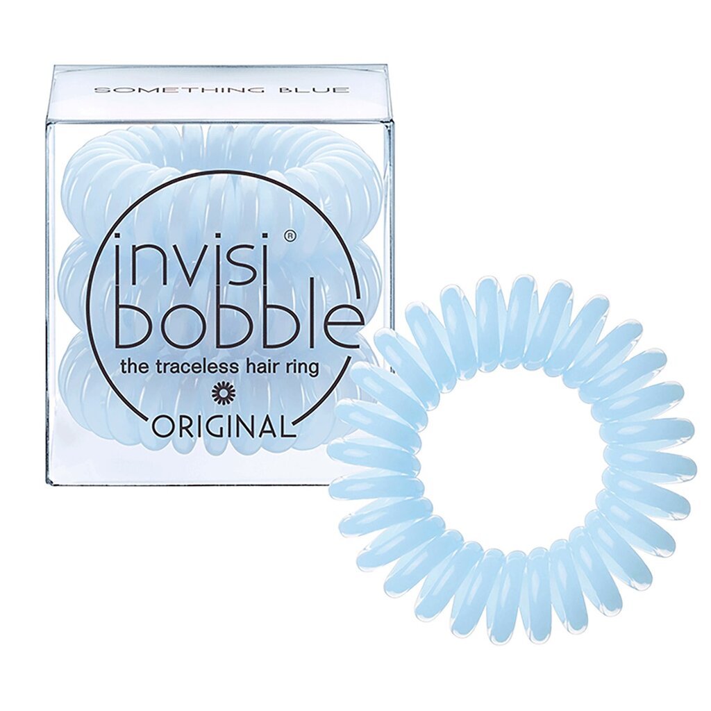 Hiuslenkki Invisibobble Something Blue, 3 kpl hinta ja tiedot | Hiustarvikkeet | hobbyhall.fi