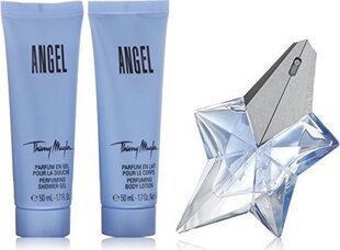 Thierry Mugler Angelin sarja: EDP naisille 25 ml + Vartalovoide 50 ml + Suihkugeeli 50 ml hinta ja tiedot | Naisten hajuvedet | hobbyhall.fi