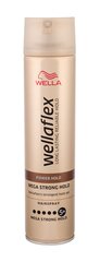 Vahvasti kiinnittävä hiuslakka Wella Wellaflex Mega Strong Hold 250 ml hinta ja tiedot | Kampaamotuotteet | hobbyhall.fi