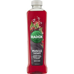 Kylpyvaahto Radox Muscle Therapy, 500 ml hinta ja tiedot | Suihkusaippuat ja suihkugeelit | hobbyhall.fi