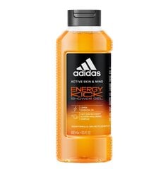 Adidas Energy Kick, suihkugeeli 400 ml hinta ja tiedot | Adidas Vartalonhoito | hobbyhall.fi