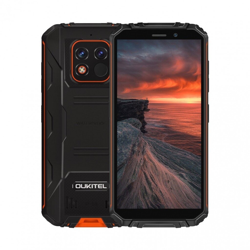 Oukitel WP18 Pro 4/64GB Dual SIM Orange WP18Pro-OE/OL hinta ja tiedot | Matkapuhelimet | hobbyhall.fi