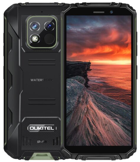 Oukitel WP18 Pro 4/64GB Dual SIM Green WP18Pro-GN/OL hinta ja tiedot | Matkapuhelimet | hobbyhall.fi