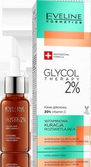 Kasvoseerumi Eveline Glycol Therapy 2% Vitamin Brightening Treatment, 18ml hinta ja tiedot | Kasvoöljyt ja seerumit | hobbyhall.fi
