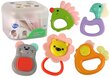 Hola Rattle 5 värikästä osaa hinta ja tiedot | Vauvan lelut | hobbyhall.fi