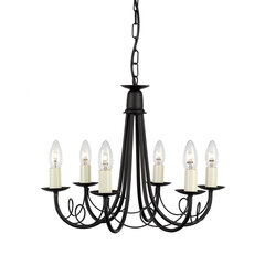 Riippuvalaisin Elstead Lighting Minster MN6-BLACK hinta ja tiedot | Riippuvalaisimet | hobbyhall.fi