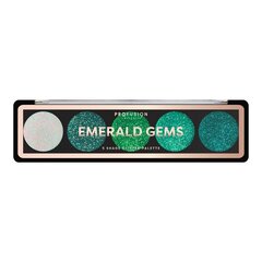 Luomiväripaletti Profusion Emerald Gems hinta ja tiedot | ProFusion Hajuvedet ja kosmetiikka | hobbyhall.fi