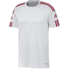 Miesten T-paita Adidas Squadra 21 JSY M GN5725, valkoinen hinta ja tiedot | Miesten urheiluvaatteet | hobbyhall.fi