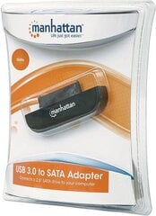 Manhattan-sovitin SuperSpeed USB 3.0 SATA 2.5" -liitäntään jopa 5 Gbps:iin asti. hinta ja tiedot | Puhelinkaapelit | hobbyhall.fi