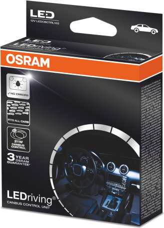 Auton polttimot Osram LED 21W 10X2 1A hinta ja tiedot | Polttimot | hobbyhall.fi