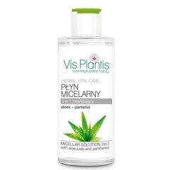 Micellar water with aloe and panthenol Vis Plantis 3in1 500 ml hinta ja tiedot | Kasvojen puhdistusaineet | hobbyhall.fi