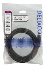 Deltaco DP8K-1010, DisplayPort, 1 metrin pituinen hinta ja tiedot | Kaapelit ja adapterit | hobbyhall.fi
