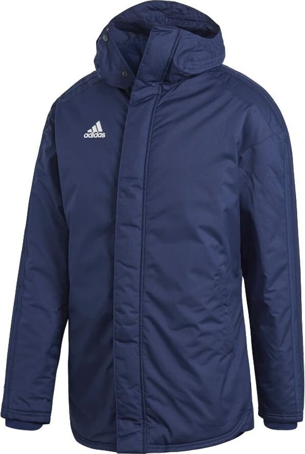 Takki Adidas JKT 18, sininen hinta ja tiedot | Jalkapallovaatteet ja -varusteet | hobbyhall.fi