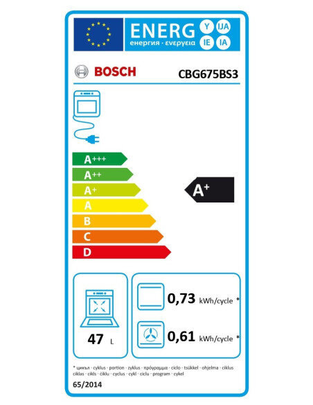 Bosch CBG675BS3 hinta ja tiedot | Erillisuunit | hobbyhall.fi