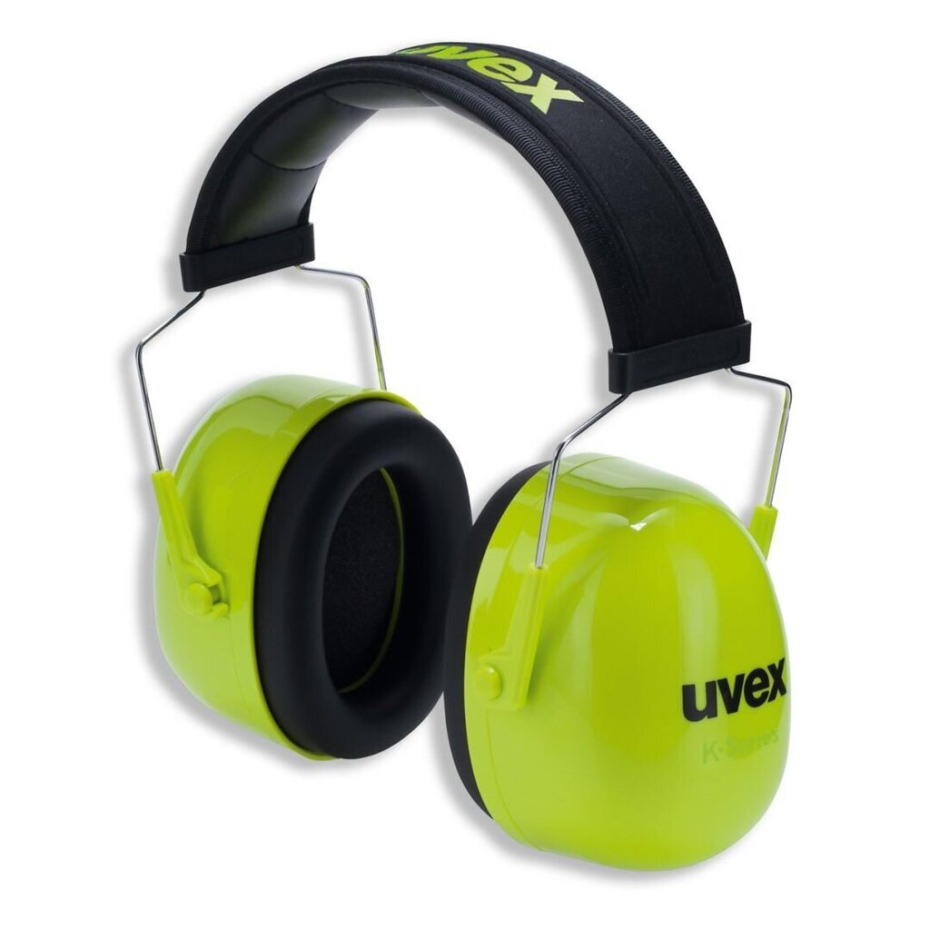 Earmuffs Uvex K4 SNR: 35dB, keltainen Hi-Viz Soft päähihna hinta ja tiedot | Kuulokkeet | hobbyhall.fi