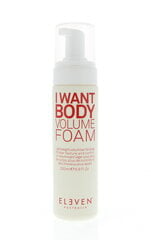 Muotovaahto ohuille hiuksille Eleven australia styling i want body volume, 200 ml hinta ja tiedot | Kampaamotuotteet | hobbyhall.fi