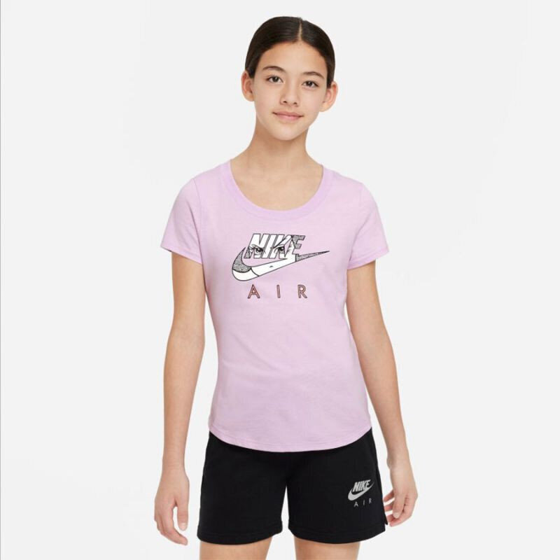 Nike T-paita Tee Mascot Scoop Jr hinta ja tiedot | Tyttöjen paidat | hobbyhall.fi