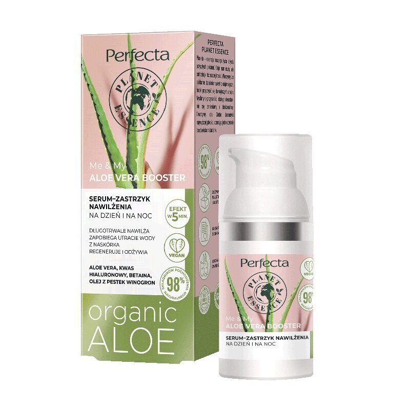 Seerumi - kosteuttava Pefecta Me and My Aloe Vera Booster, 30ml hinta ja tiedot | Kasvoöljyt ja seerumit | hobbyhall.fi