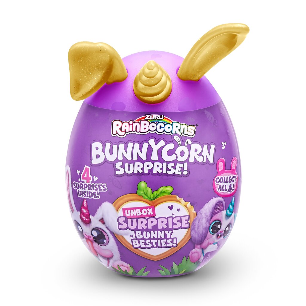 Pehmolelu tarvikkeineen Rainbocorns Bunnycorn, 9260/9260SQ1 hinta ja tiedot | Pehmolelut | hobbyhall.fi