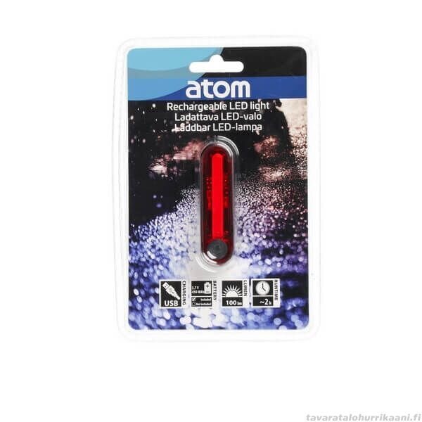 Atom LED-lyhty USB-ladattava, 200lm hinta ja tiedot | Retkilamput | hobbyhall.fi