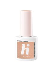 Hi Hybrid Hybridikynsilakka Nude Shine 5ml hinta ja tiedot | Kynsilakat ja kynsienhoitotuotteet | hobbyhall.fi